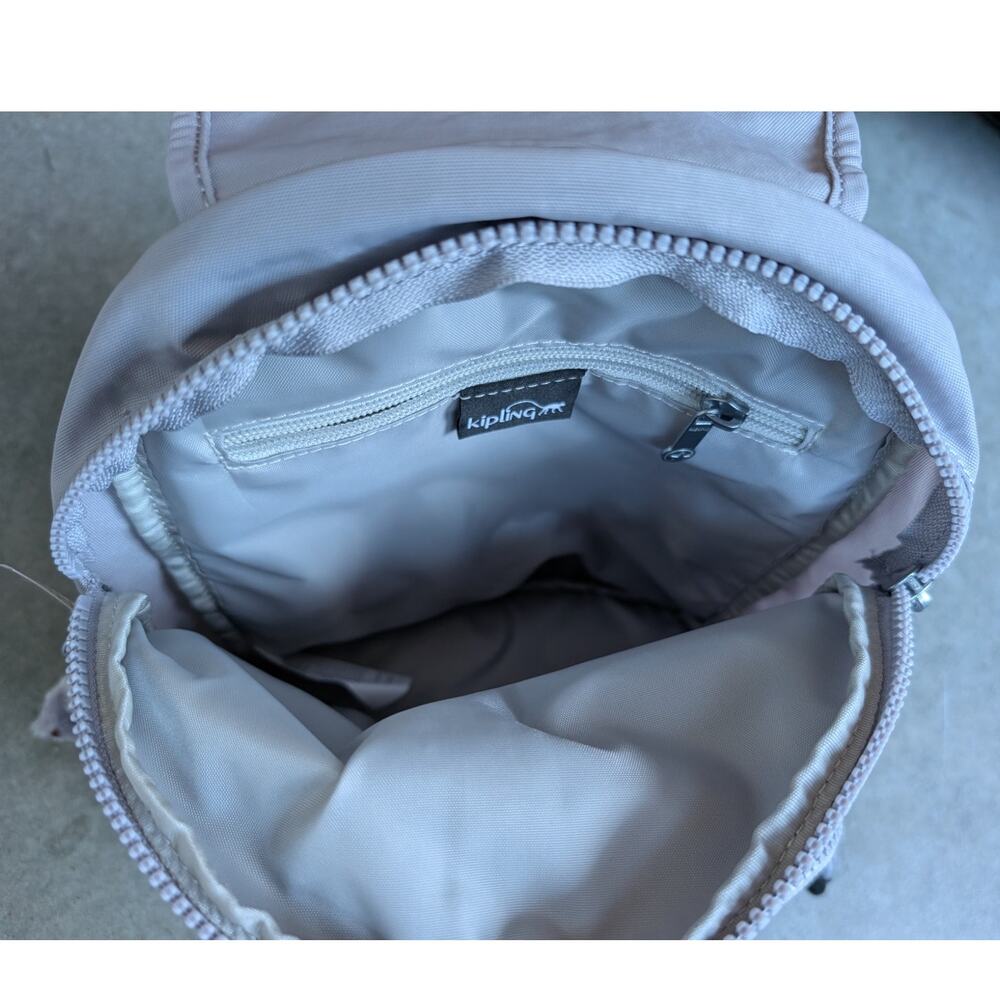 KIPLING Lovebug Mini Backpack Monkey Keychain Dov… - image 10